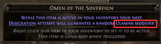 ulaman modifier